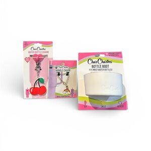CharCharms Water Bottle Accessories Bundle